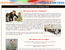 Tablet Screenshot of dutchalps.com